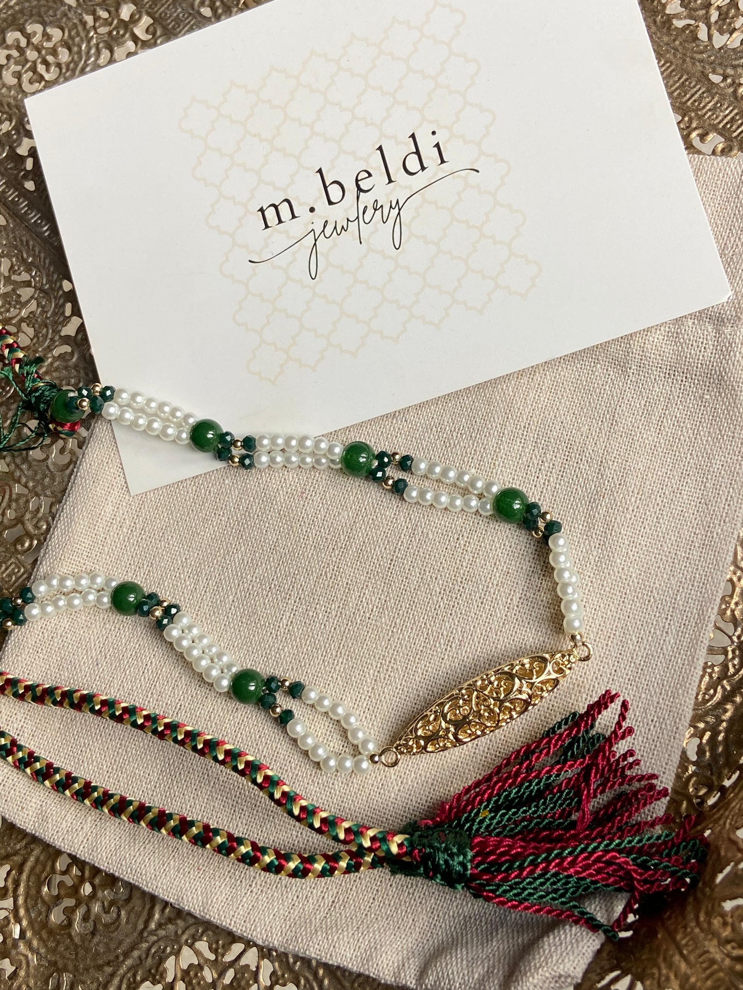 Collier - Perles Yasmine