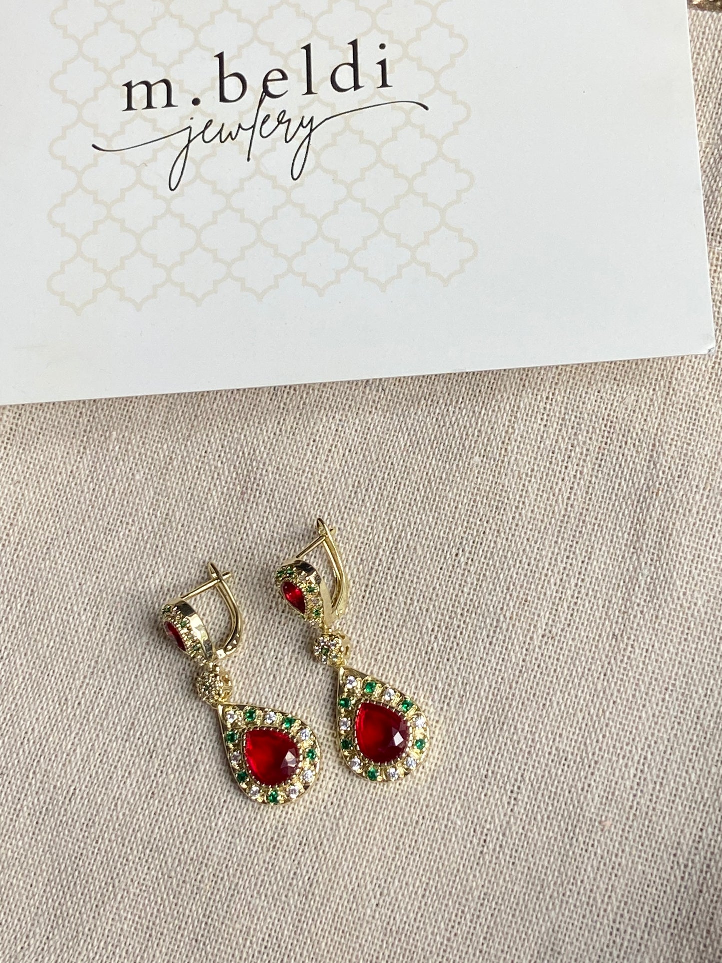 Boucles d'oreilles - Mélisse