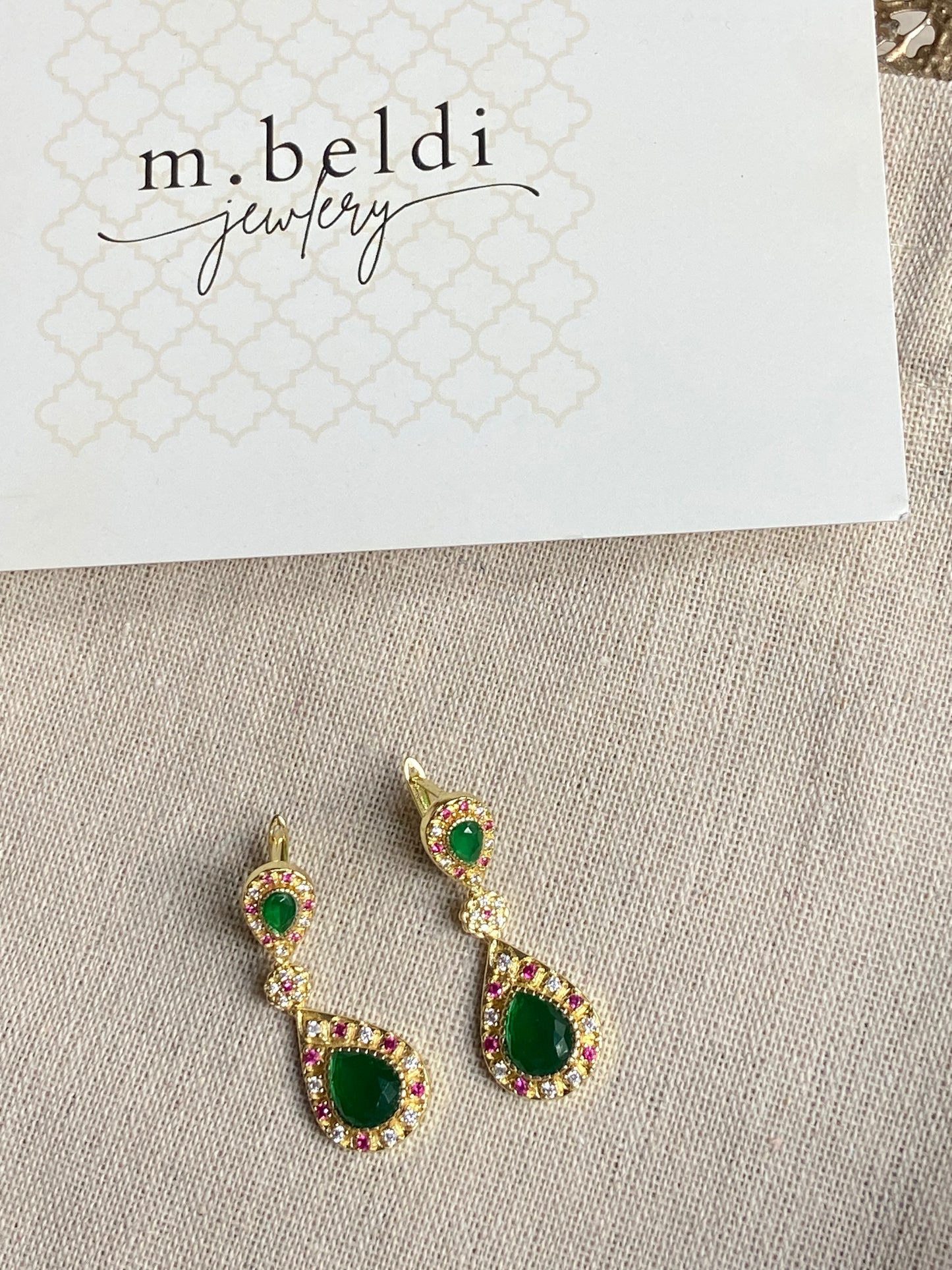 Boucles d'oreilles - Mélisse
