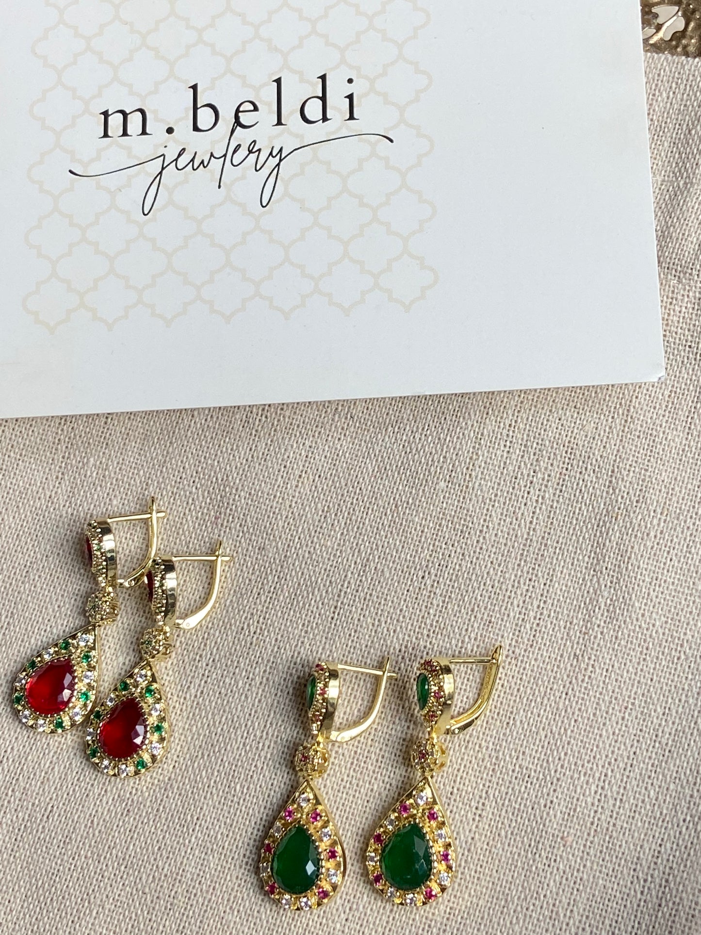 Boucles d'oreilles - Mélisse