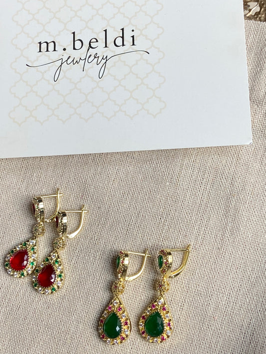 Boucles d'oreilles - Mélisse